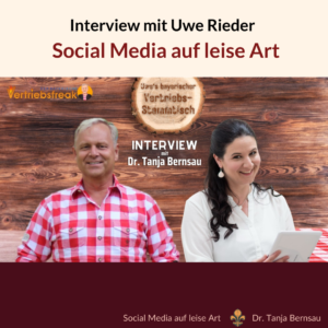 Social Media auf leise Art - Interview mit Uwe Rieder