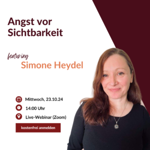 Simone Heydel - Angst vor Sichtbarkeit